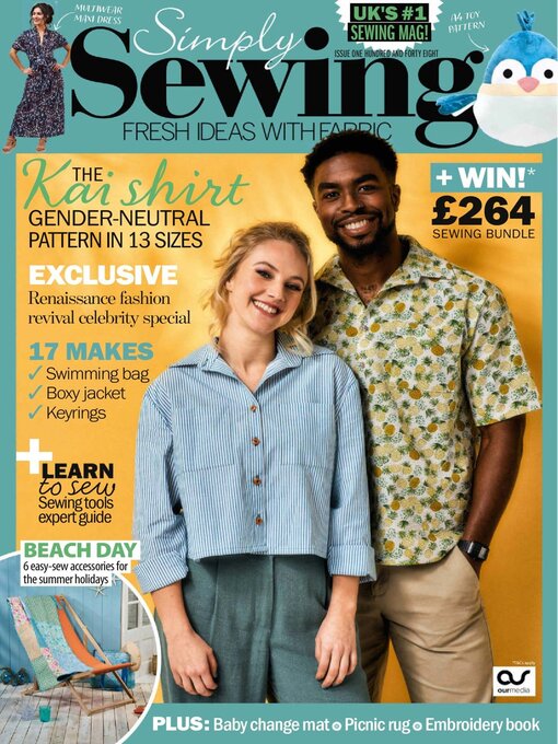 Cover image for Simply Sewing